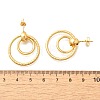 201 Stainless Steel Earrings EJEW-Q026-02G-B-3