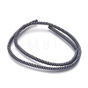 Non-magnetic Synthetic Hematite Beads Strands G-I208-03F-A-4x1mm-1