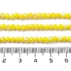 Opaque Glass Beads Strands EGLA-A035-P3mm-L04-4