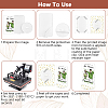 12Pcs Heat Transfer Blank Acrylic Display Stands for Photo AJEW-FG0005-90-3