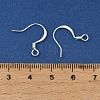Brass Earring Hooks KK-H258-06E-S-3