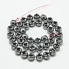 Non-magnetic Synthetic Hematite Beads Strands G-Q943-13-2