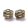 Tibetan Style Brass Beads X-KK-P214-09BAB-2