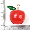 Fruit Theme Resin Pendants FIND-E053-01C-G-3