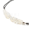 Opalite Chips Braided Bead Bracelet BJEW-JB08019-02-4