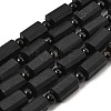 Natural Black Tourmaline Beeds Strands GG-CBA2D5B-A01-8x12mm-2