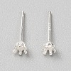 925 Sterling Silver Earrings Findings FIND-WH0152-680A-1