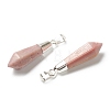 Natural Rhodochrosite Pointed Pendants LS-G-P445-E02-2