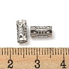 Hollow 304 Stainless Steel Beads STAS-L273-01P-3