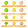 12 Style Food Grade Eco-Friendly Silicone Beads SIL-HY0001-06-2
