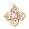304 Stainless Steel Enamel Pendants LS-STAS-I369-04G-01-1