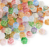  135Pcs 9 Color Transparent Electroplated Glass Beads GLAA-TA0001-31-11