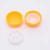 Plastic Empty Lip Balm Sphere Containers X-MRMJ-WH0064-26G-2