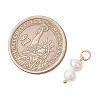 3Pcs Natural Cultured Freshwater Pearl Potato Pendants PALLOY-JF05105-01-2