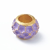 Alloy Enamel European Beads KK-B030-11G-3