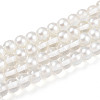 Baking Paint Transparent Glass Beads Strands DGLA-N011-6mm-01-1