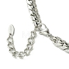 304 Stainless Steel Chunky Necklaces NJEW-Q322-03P-4