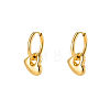 304 Stainless Steel Hoop Dangle Earrings for Women AF5026-3-1