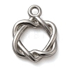 304 Stainless Steel Pendants STAS-M070-03P-1