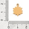 304 Stainless Steel Rhinestone Pendants RB-CBAB4B7-01B-G-3