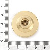 Golden Plated Brass Wax Sealing Stamp Head KK-K363-01G-05-4