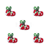 Christmas Themed Handmade Lampwork Beads XMAS-PW0001-201A-1