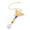 Alloy Hollow Butterfly Hanging Ornaments HJEW-Q012-03B-3