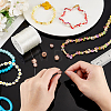 0.8mm Crystal Polyester Threads Transparent Jewelry Bracelet Beading Wire Cords EW-PH0001-0.8mm-02-3