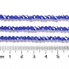 Electroplate Opaque Glass Beads Strands EGLA-A035-P3mm-A07-4