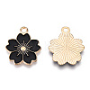 Alloy Enamel Pendants X-ENAM-S121-115D-2