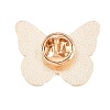 Butterfly Alloy Enamel Lapel Pin Backs JEWB-P057-04C-G-2