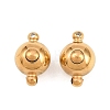 304 Stainless Steel Box Clasps STAS-Z203-02G-1