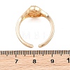 Brass Cuff Open Rings for Women CU-CBAA973-05G-3