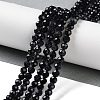 Synthetic Blue Goldstone Beads Strands G-A233-A01-01-2