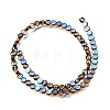 Electroplated Transparent Glass Beads Strands GL-CBA98F0-06B-07-3