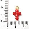 Brass Pendants KK-CBA2F11-16G-01-3