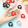 12Pcs 3 Colors Opaque Acrylic Pendants SACR-FS0001-52-4