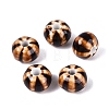 Vintage Handmade Porcelain Beads PORC-Q006-07E-1