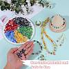 2 Bags Imitation Artificial Crystal Glass Beads GLAA-SZ0001-95A-06-3