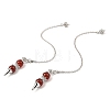 Natural Carnelian Pointed Dowsing Pendulums G-K338-29P-02-1