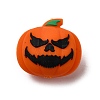 Halloween Silicone Focal Beads SIL-P011-01D-1