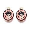 Printed Alloy Pendants PALLOY-SZC0008-05R-1