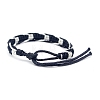 Adjustable Polyester Braided Cord Bracelet PW23071061735-3
