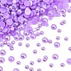 Electroplated Opaque Flat Back Resin Cabochons LS-RESI-XCP0002-45C-1