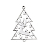 Christmas 201 Stainless Steel Pendants STAS-C156-01O-P-1