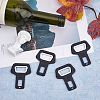 HOBBIESAY 4Pcs Plastic Seat Belt Chip Bottle Opener AJEW-HY0001-53-5