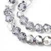 Transparent Electroplate Glass Beads Strands LS-EGLA-A035-T4mm-M01-3