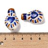 Famille Rose Porcelain Beads LAMP-I028-06C-3