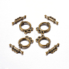 Tibetan Style Alloy Toggle Clasps LS-K0P3A071-2