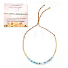 Bohemian Style Brass Beads Slider Breacelets for Women TO7847-2-1